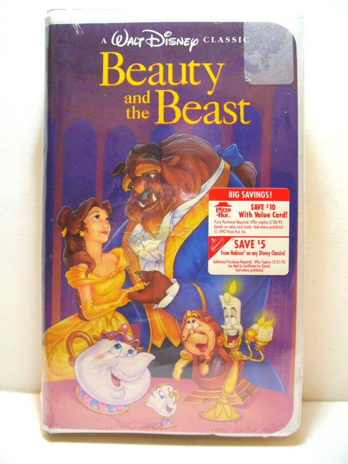 Cassettes vidéo Disney : La Belle et la Bête achetée à 75000$ sur eBay !